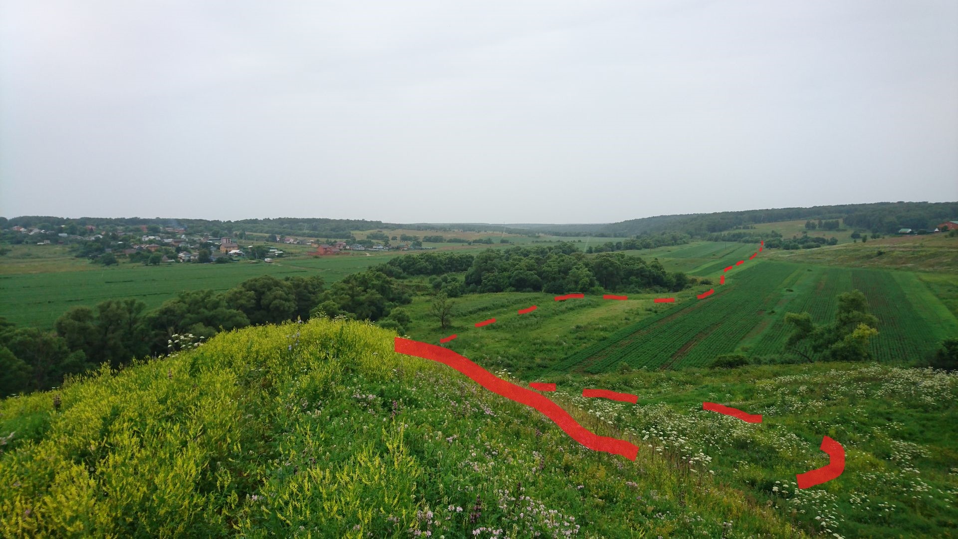 Ущелье Бунчихи (Белопесоцкий — Жилево)